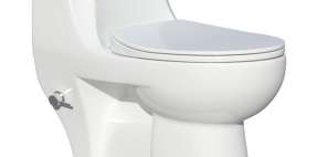 توالت فرنگی  گاتریا مدل یولدوز(شیربیده سرد گرم) درجه 1