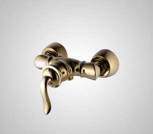 شیر البرز روز مدل اسپیرال طلایی توالت