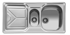 سینک اخوان مدل 157 توکار راست